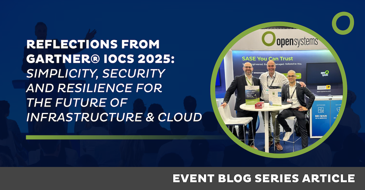 Reflections from Gartner® IOCS 2025: Simplicity, Security and Resilience for the Future of Infrastructure and Cloud