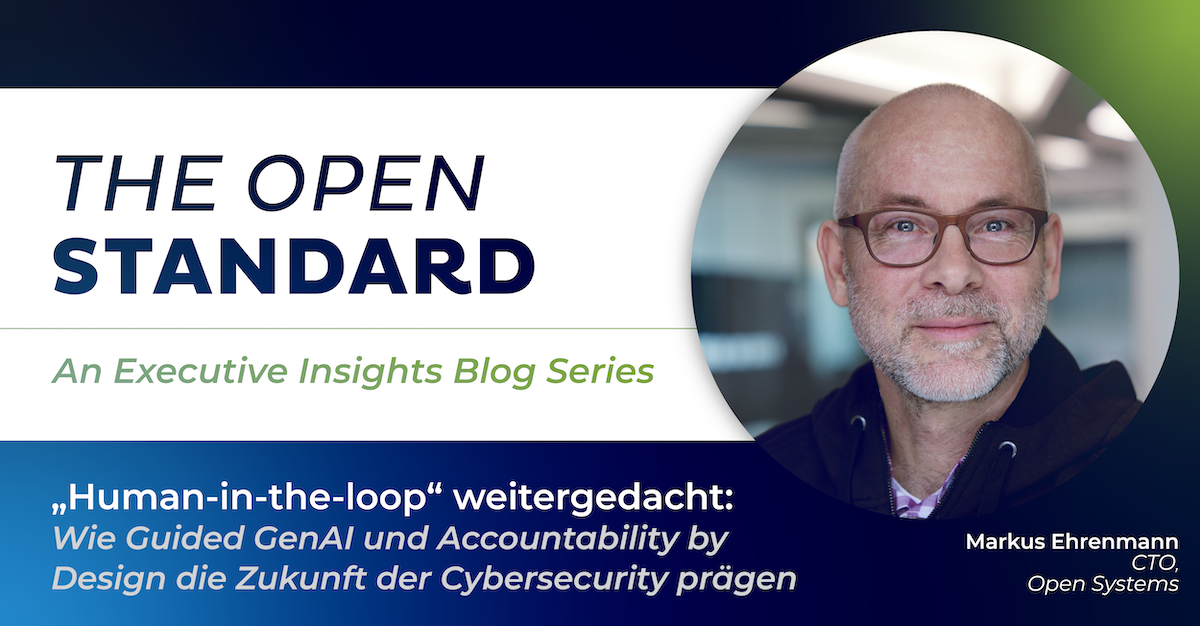 „Human in the loop“ weitergedacht: Wie Guided GenAI und Accountability by Design die Zukunft der Cybersecurity prägen