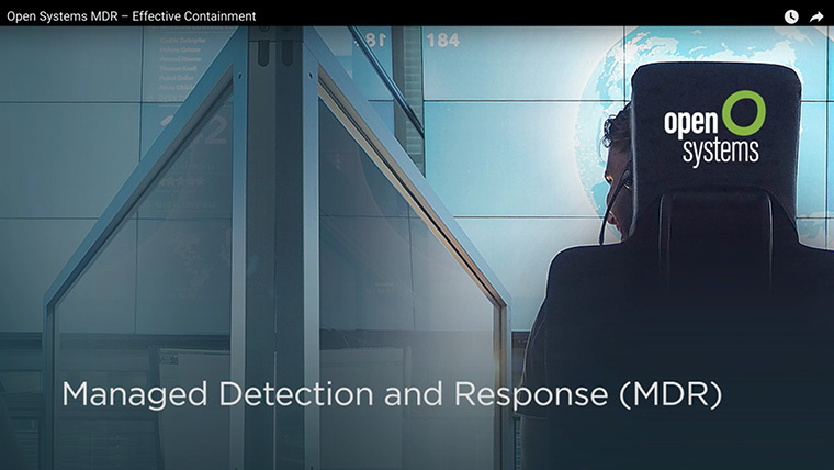 Managed Detection And Response Mdr Services Open Systems